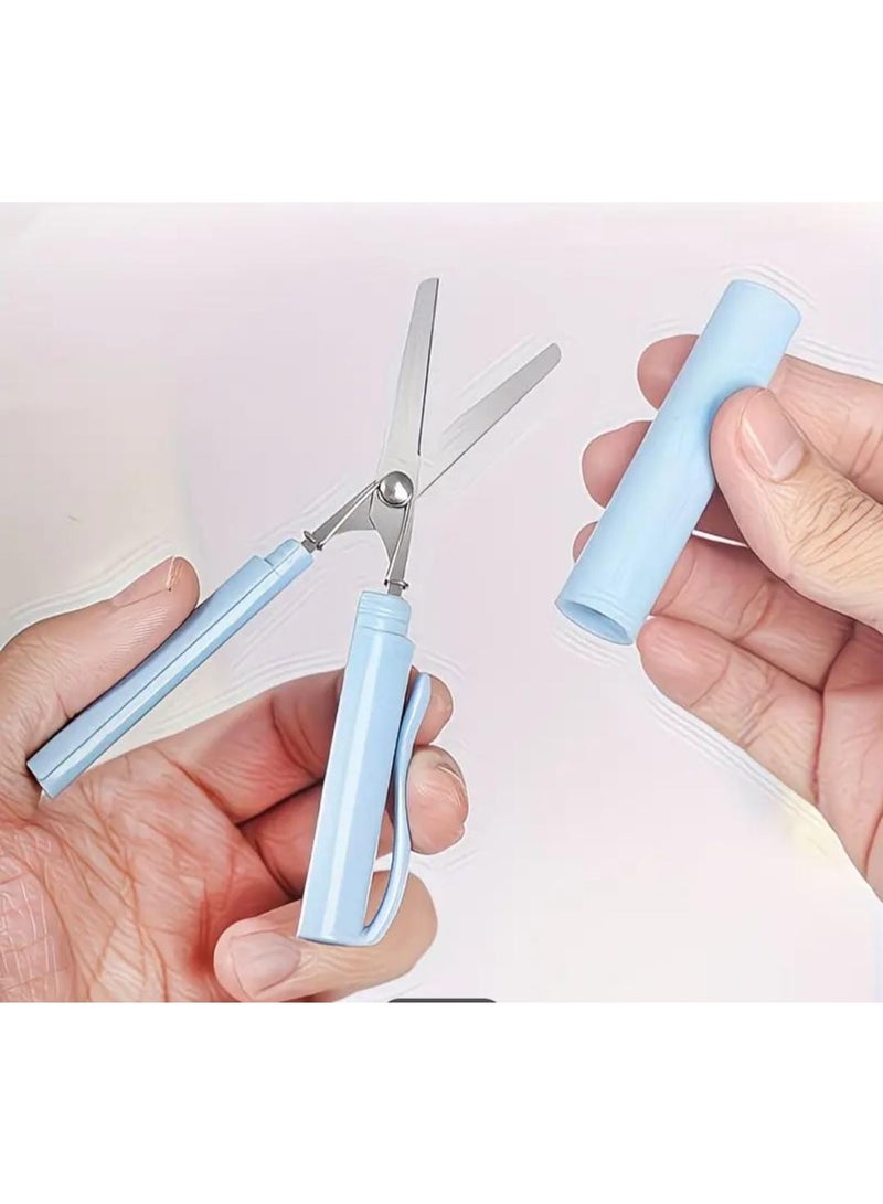 LDQ Portable Travel Scissors – Durable, Easy to Store, Wear-Resistant, Ideal for Office, School, Home & Travel – Perfect Birthday Gift - Image 1